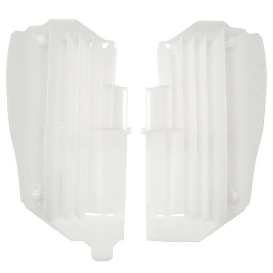 Rtech Yamaha White Oversized Radiator Louvres WR 250 F 2020-2021