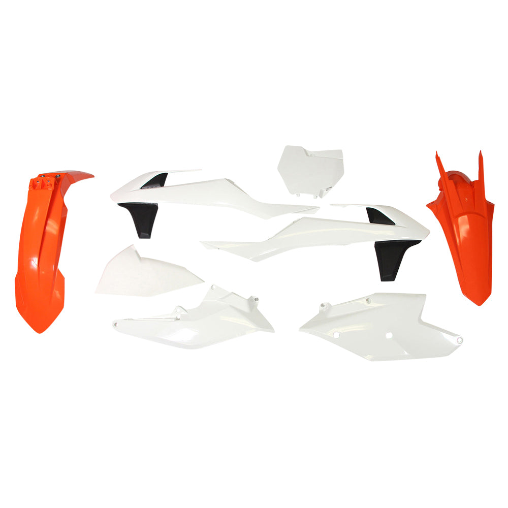 Rtech KTM Orange/White/Black (017) Plastic Kit 250 SX-F Factory Edition 2016-2017