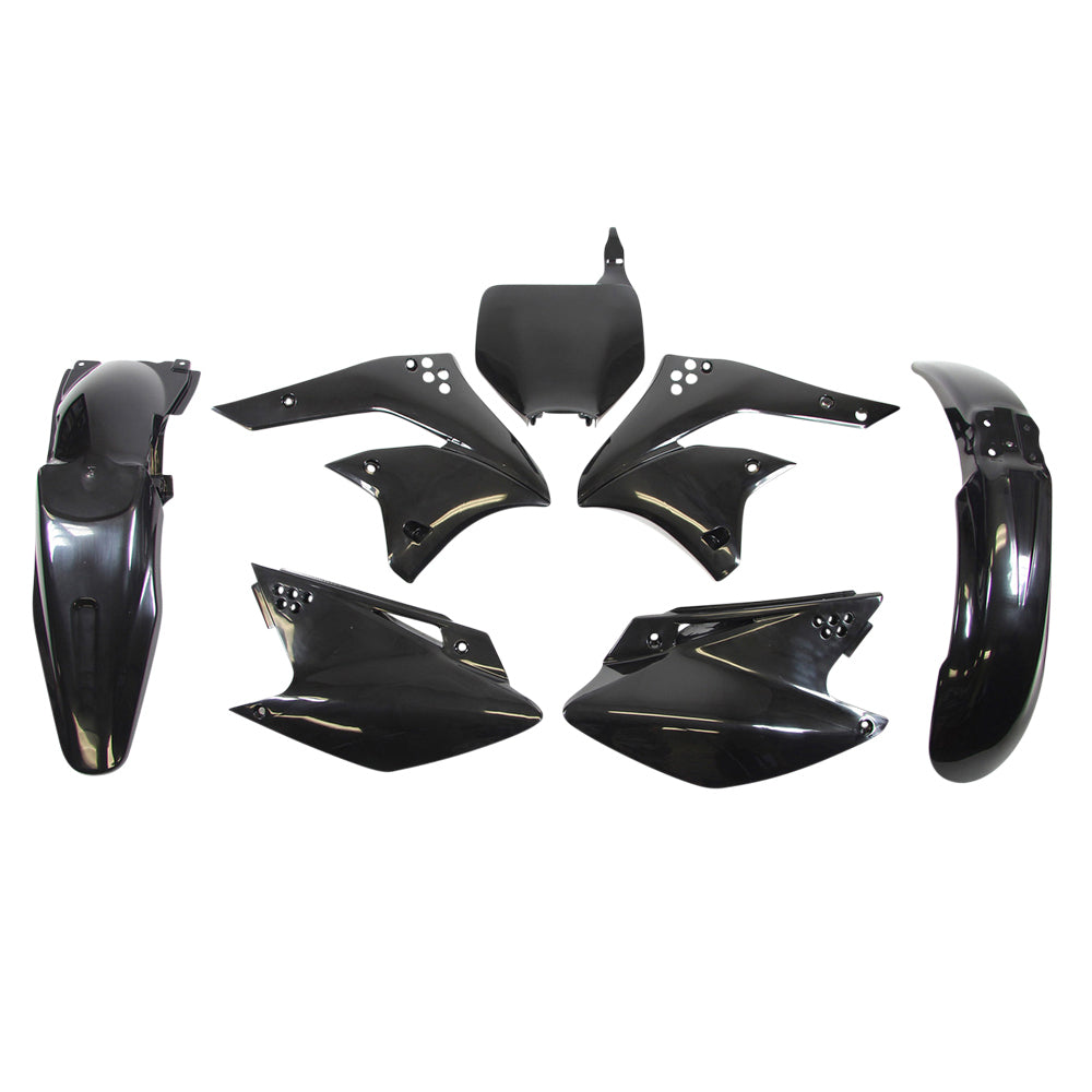 Rtech Kawasaki Black Plastic Kit KX 250 F 2006-2007