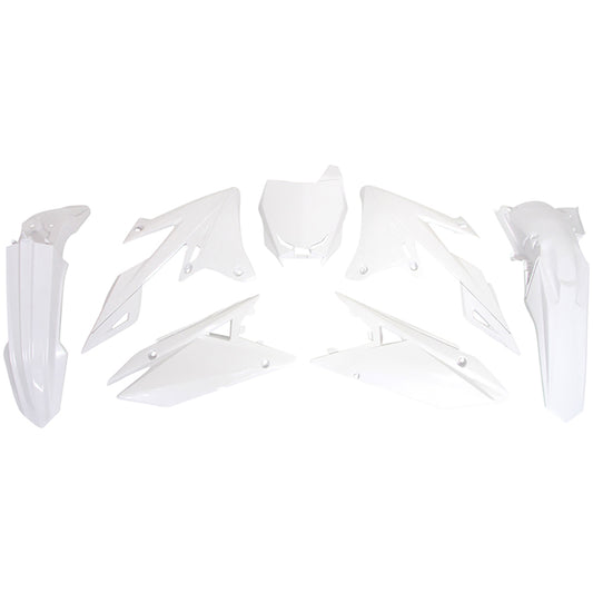 Rtech Suzuki White Plastic Kit RMZ 250 2019-2024