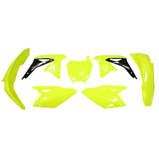 Rtech Suzuki Neon Yellow Limited Edition Plastic Kit RMZ 450 2008-2013