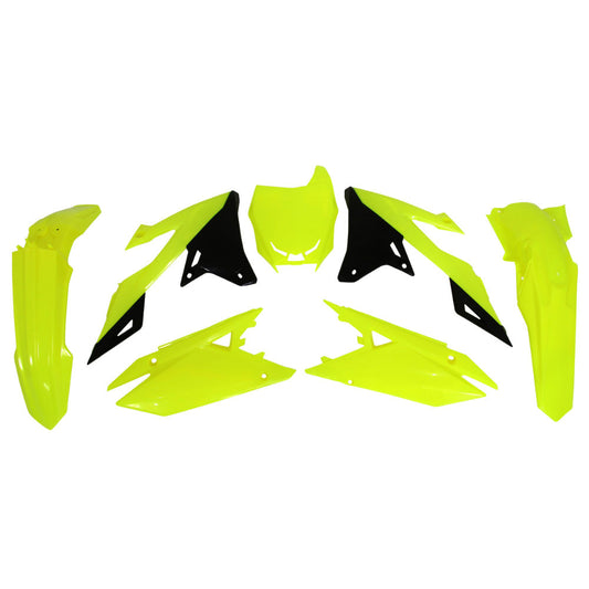 Rtech Suzuki Neon Yellow Plastic Kit RMZ 250 2019-2024