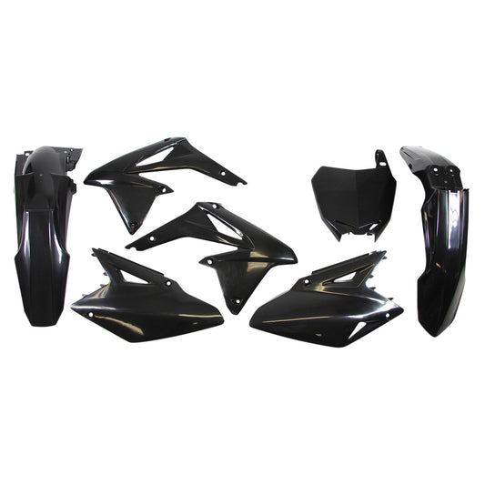 Rtech Suzuki Black Plastic Kit RMZ 450 2008-2013