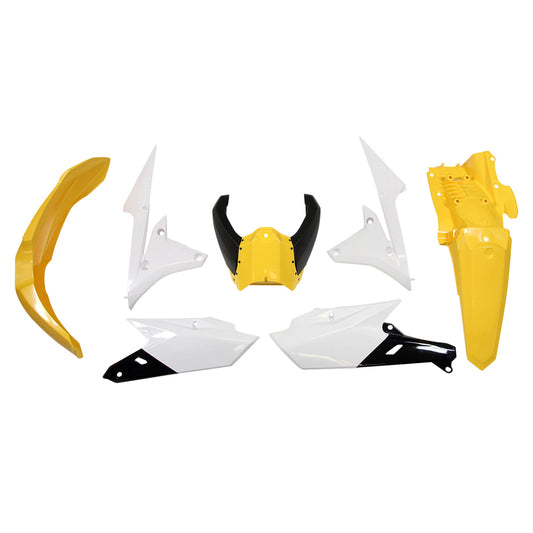 Rtech Yamaha Yellow/White Plastic Kit WR 250 F 2015-2017