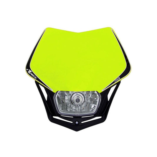 Rtech Neon Yellow V-Face Full LED Headlight