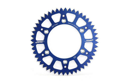 RHK Suzuki RM 80 1982-2001 (52T) Blue Warrior Alloy Sprocket
