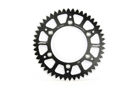 RHK Kawasaki KX 100 1987-2021 (49T) Black Warrior Alloy Sprocket