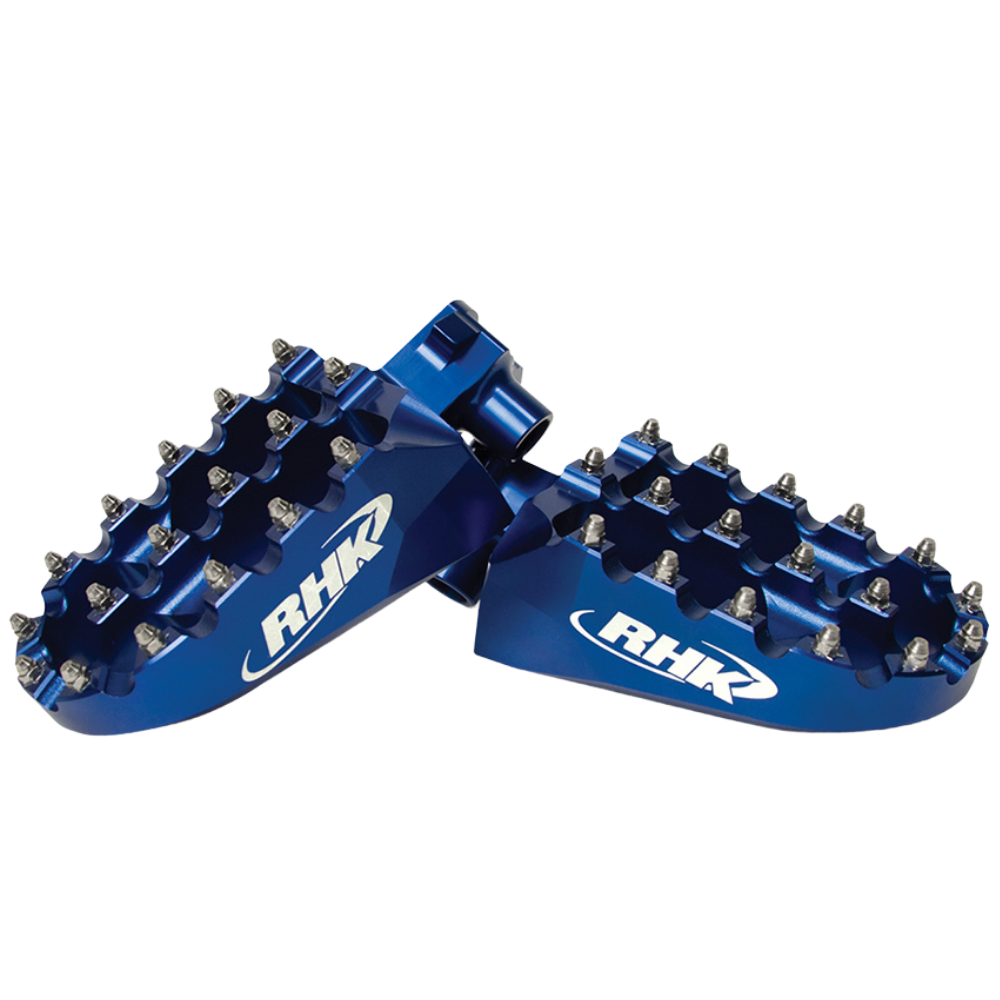 RHK Suzuki Blue Pursuit Footpegs RMZ 450 2008-2010