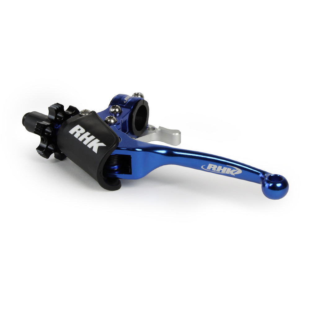 RHK Honda Blue Quantum Flex Clutch Lever Honda Universal Clutch Lever (With Hot Start)