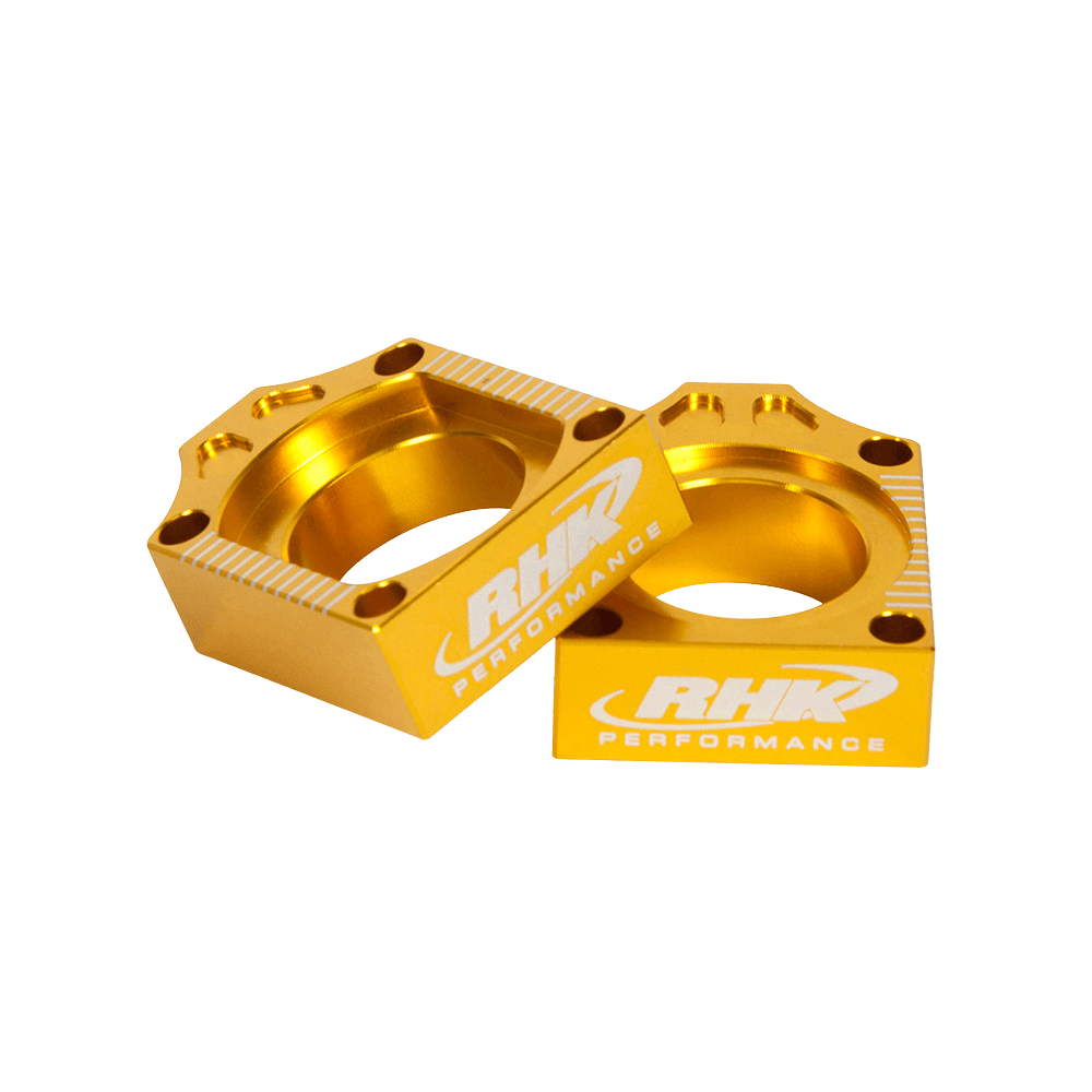 RHK Yamaha Gold Axle Blocks YZ 250 F 2012-2024