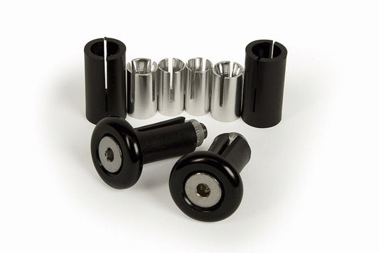RHK Handlebar End Caps Dirt Black