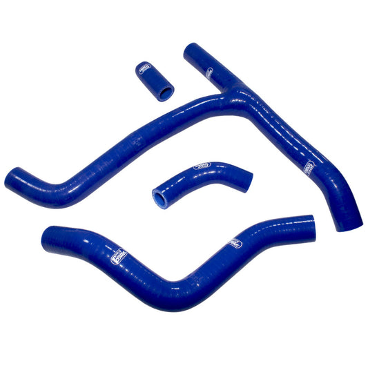 Samco Sport Honda Blue Off Road Radiator Hose Kit - CRF 250 R (Factory Re-Routing Hose Kit) 2018-2021 (HON-122)