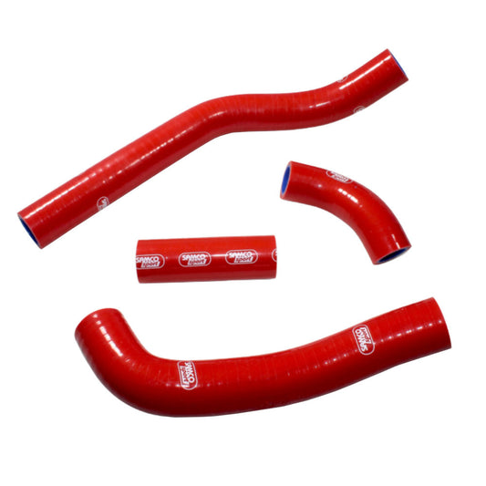 Samco Sport Honda Red Off Road Radiator Hose Kit - CRF 450 R 2021-2023 (HON-124)