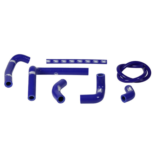 Samco Sport Honda Blue Off Road Radiator Hose Kit - CR 250 R 2002-2012 (HON-17)