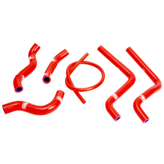 Samco Sport Honda Red Off Road Radiator Hose Kit - CR 125 R 2001-2002 (HON-29)