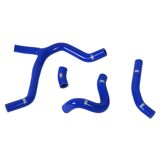 Samco Sport Honda Blue Off Road Radiator Hose Kit - CRF 450 R Y Piece Race Design 2015-2016 (HON-95)