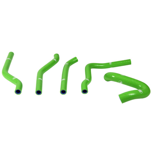 Samco Sport Kawasaki Green Off Road Radiator Hose Kit - KX 250 H1/H2 1990-1991 (KAW-68)