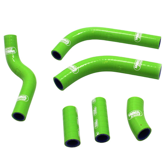 Samco Sport Kawasaki Green Off Road Radiator Hose Kit - KX 450 F OEM Design 2016-2018 (KAW-74)