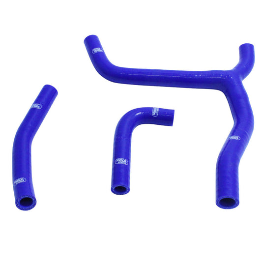 Samco Sport Kawasaki Blue Off Road Radiator Hose Kit - KX 250 (4T) Y Piece Race Design 2021-2023 (KAW-99)