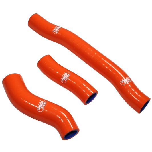 Samco Sport KTM Orange Off Road Radiator Hose Kit - 250 SX 2019-2020 (KTM-104)