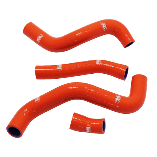Samco Sport KTM Orange Off Road Radiator Hose Kit - 350 SX-F OEM Design 2019-2022 (KTM-111)