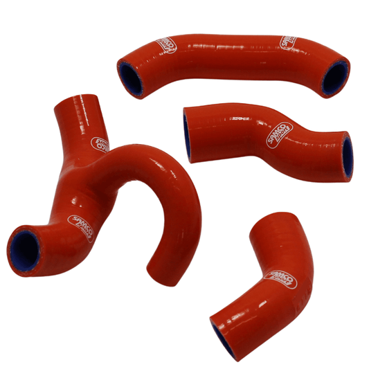 Samco Sport KTM Orange Off Road Radiator Hose Kit - 450 EXC-F/SIX DAYS OEM Design 2020-2023 (KTM-117)