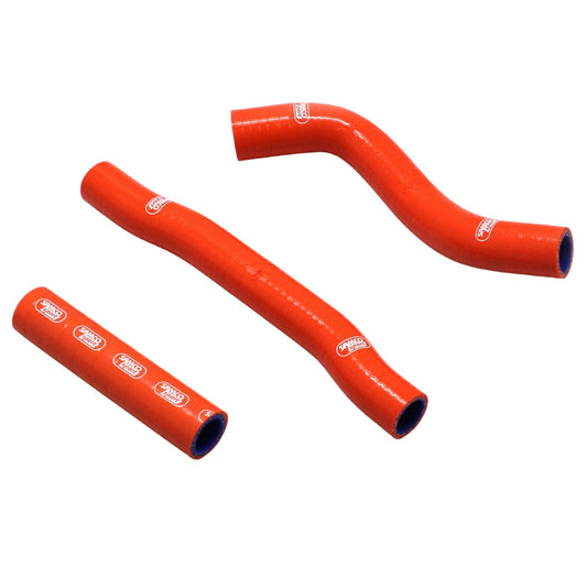 Samco Sport KTM Orange Off Road Radiator Hose Kit - 250 EXC-F/Six Days Thermostat Bypass 2017-2019 (KTM-80)