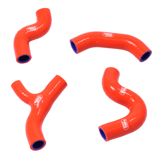 Samco Sport KTM Orange Off Road Radiator Hose Kit - 450 EXC-F/Six Days 2017-2019 (KTM-91)