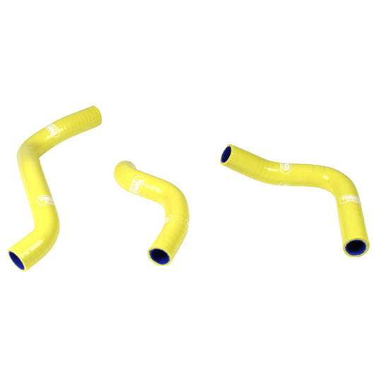 Samco Sport Suzuki Yellow Off Road Radiator Hose Kit - DR Z 400 E 2003-2015 (SUZ-27)
