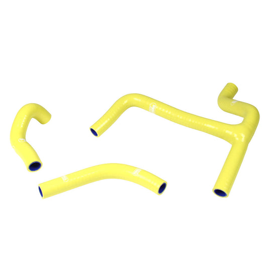 Samco Sport Suzuki Yellow Off Road Radiator Hose Kit - RM Z 450 Y Piece Race Design 2008-2014 (SUZ-28)