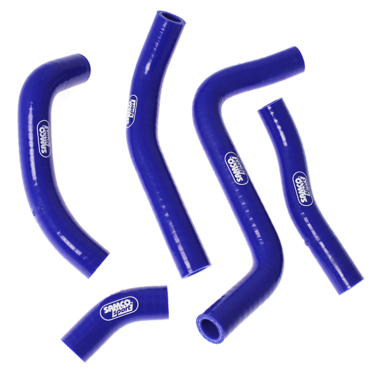 Samco Sport Suzuki Blue Off Road Radiator Hose Kit - RM Z 250 OEM Design 2011-2012 (SUZ-46)