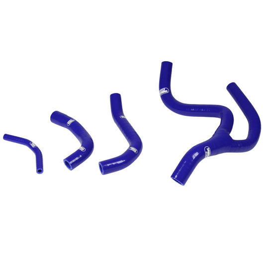 Samco Sport Suzuki Blue Off Road Radiator Hose Kit - RM Z 250 Y Piece Race Design 2013-2018 (SUZ-47)