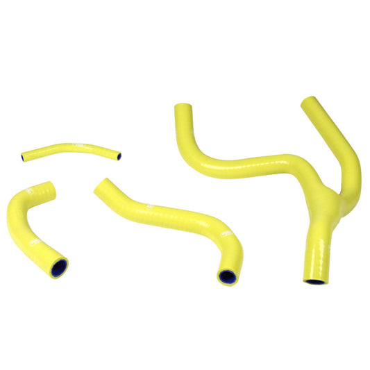 Samco Sport Suzuki Yellow Off Road Radiator Hose Kit - RM Z 250 Y Piece Race Design 2013-2018 (SUZ-47)