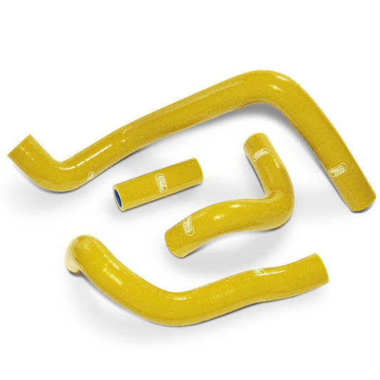 Samco Sport Suzuki Yellow Off Road Radiator Hose Kit - RMZ 250 2019-2023 (SUZ-71)