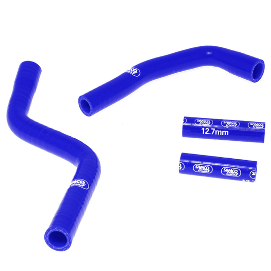 Samco Sport Yamaha Blue Off Road Radiator Hose Kit - YZ 125 2002-2023 (YAM-29)