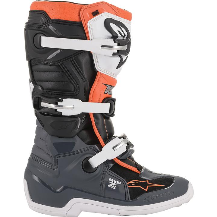 Alpinestars Tech 7 Youth Black Grey Orange