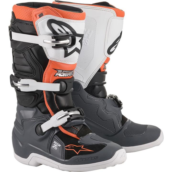 Alpinestars Tech 7 Youth Black Grey Orange