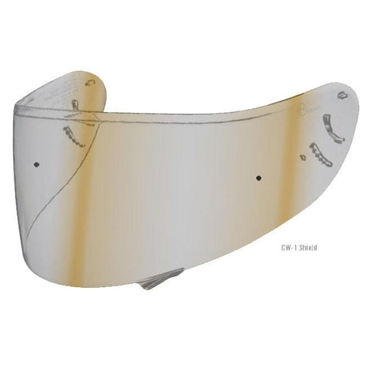 Shoei Visor Cw-1 Silver Spectra