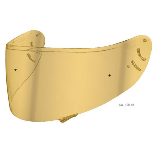 Shoei Visor Cw-1 Gold Spectra