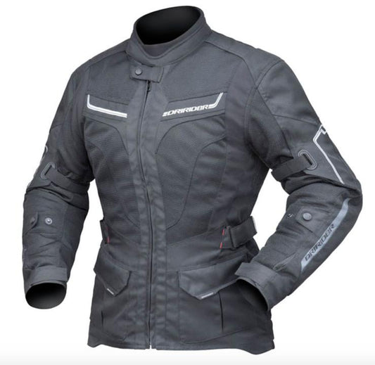 Dririder Apex 5 Airflow Ladies Jkt Black