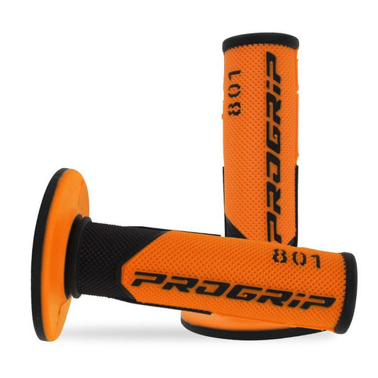 Progrip Black / Orange Dual Density 801 Half Waffle Grip