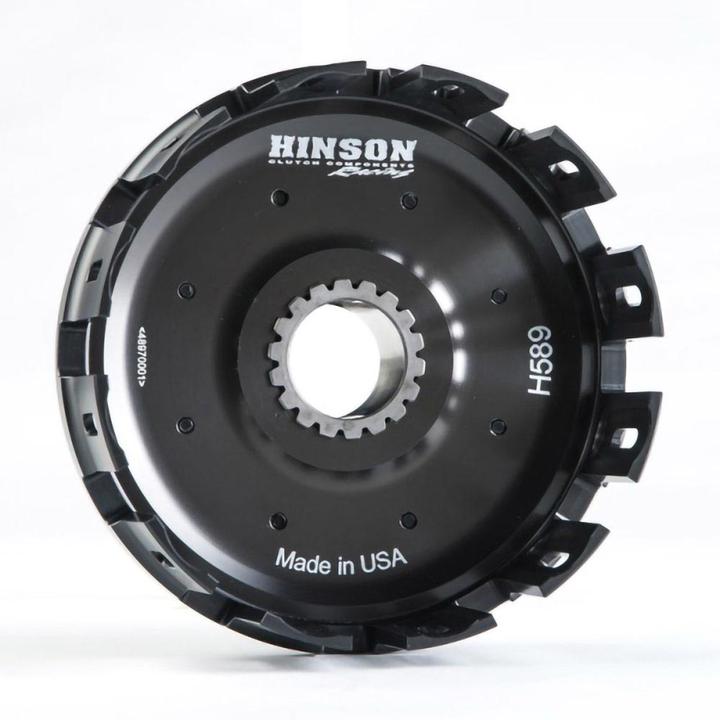 Hinson Billetproof Clutch Basket Fits W/ Kickstarter Gear & Cushions Honda CRF450R 2013-2016