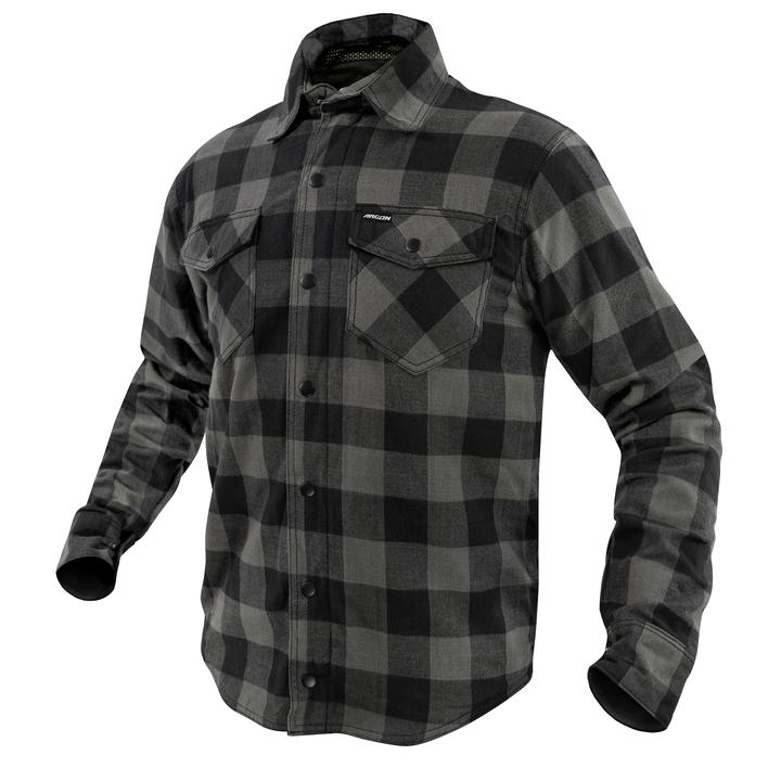 Argon Hatchet Flanno Black Grey