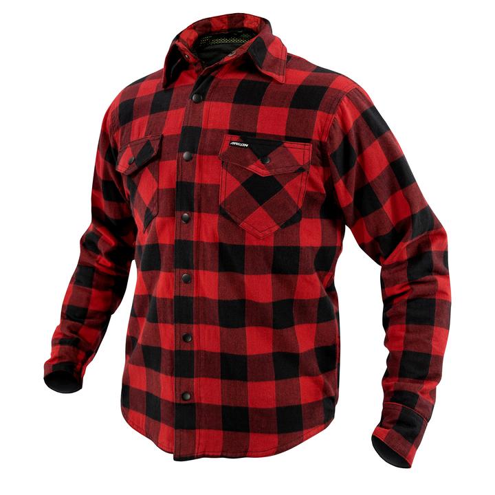 Argon Hatchet Flanno Black Red