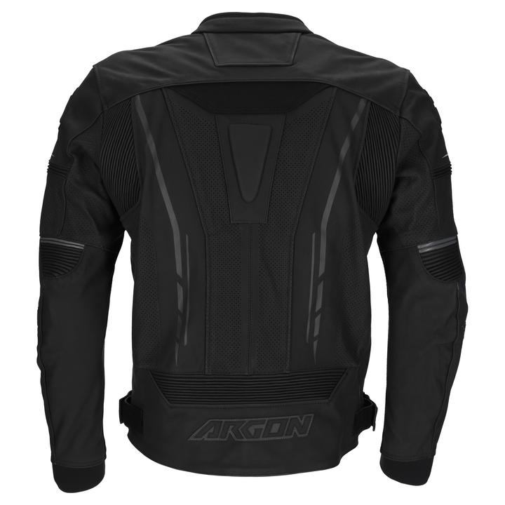 Argon Scorcher Perforated Jacket Black Grey