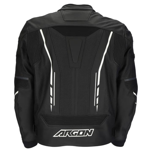 Argon Scorcher Perforated Jacket Black White