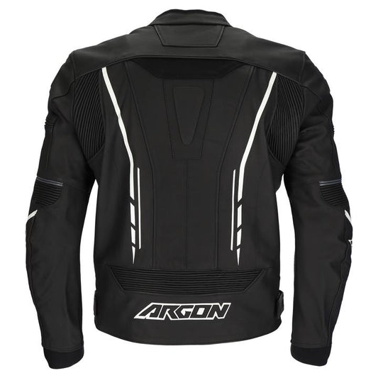 Argon Scorcher Non Perforated Jacket Black White