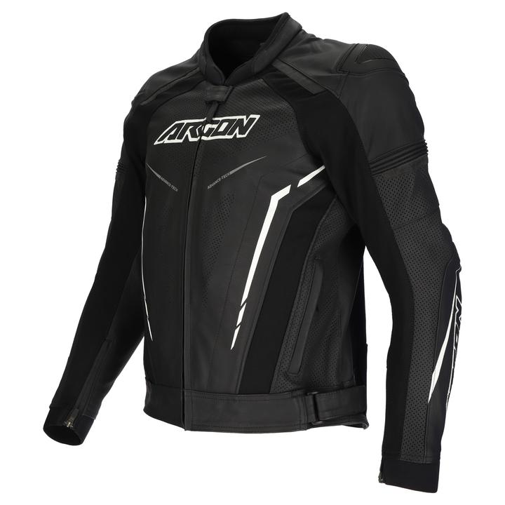 Argon Descent Perforated Jacket Black White