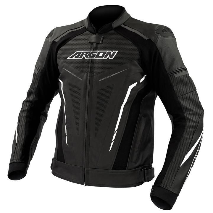 Argon Descent Perforated Jacket Black White