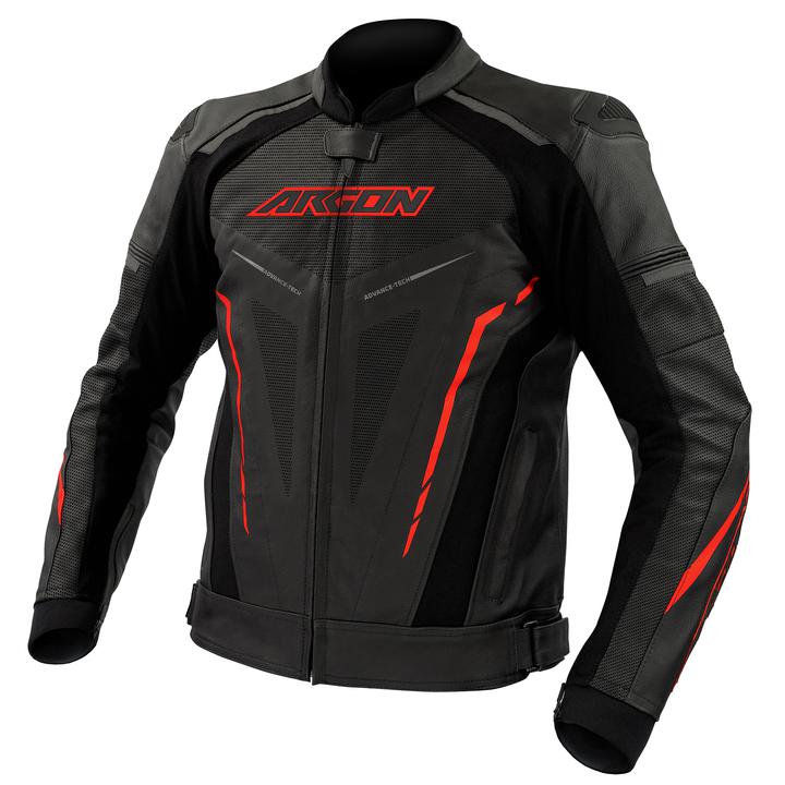Argon Descent Perforated Jacket Black Red